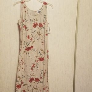 2 piece Linen Summer Dress with Matching Jacket